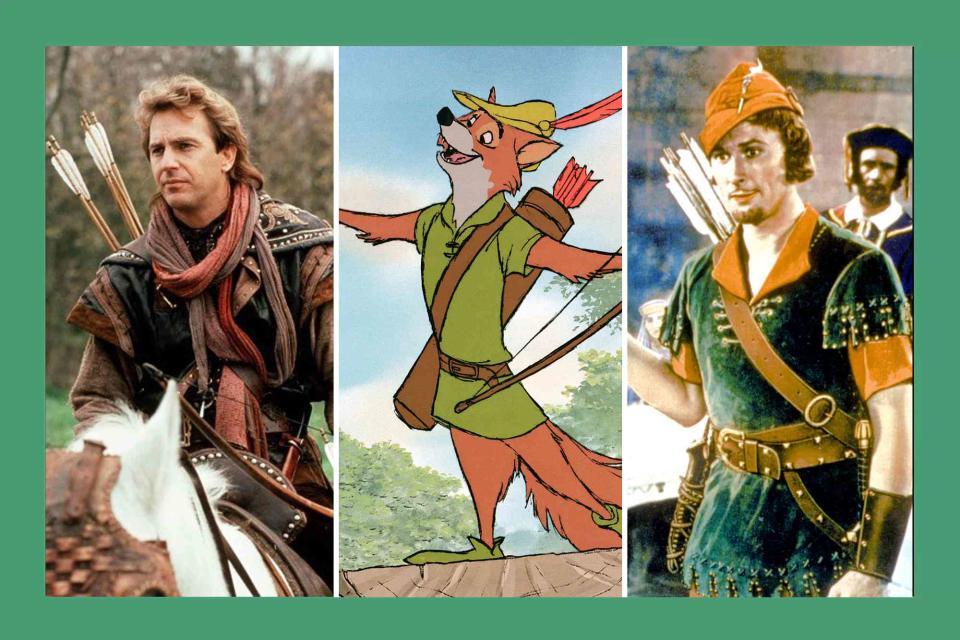 <p>Everett Collection(3)</p> Kevin Costner as Robin Hood in 