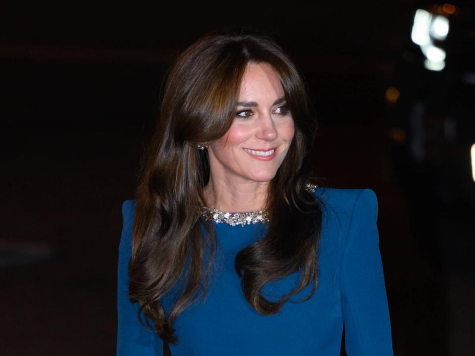 Prinzessin Kate bei ihrer Ankunft zur Royal Variety Performance in London. (Bild: imago images/PA Images)