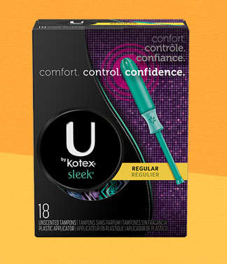 Image of U by Kotex sleek tampons