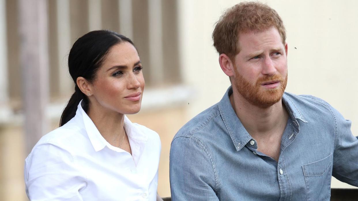 Prinz Harry und Herzogin Meghan 2018 auf ihrer Australienreise.