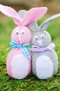 <p>A small sock, glue-on googly eyes, some ribbon, and felt become an adorable woodland creature in this kid-friendly craft. </p><p><strong>Get the tutorial at <a href="http://apumpkinandaprincess.com/2013/03/sock-bunny-easter-crafts-for-kids.html" rel="nofollow noopener" target="_blank" data-ylk="slk:A Pumpkin & A Princess;elm:context_link;itc:0;sec:content-canvas" class="link ">A Pumpkin & A Princess</a>.</strong><br></p>