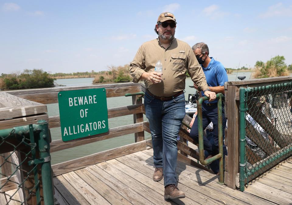 Ted Cruz says asylum seekers should be made to wait in Texas as their cases are heardGetty Images