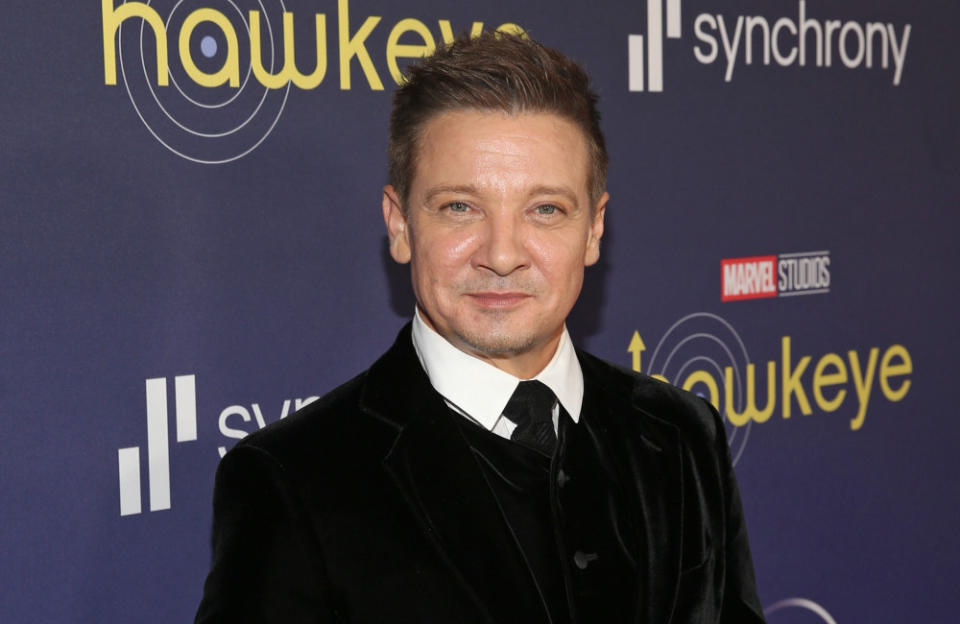 Jeremy Renner was airlifted to hospital over the weekend credit:Bang Showbiz