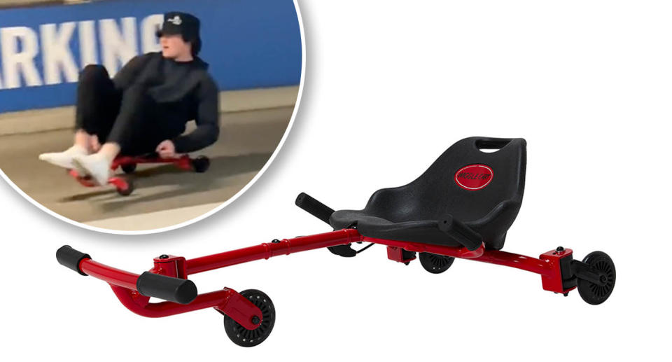 Stock image of the Wiggle Cart. Source: TikTok/ Kmart