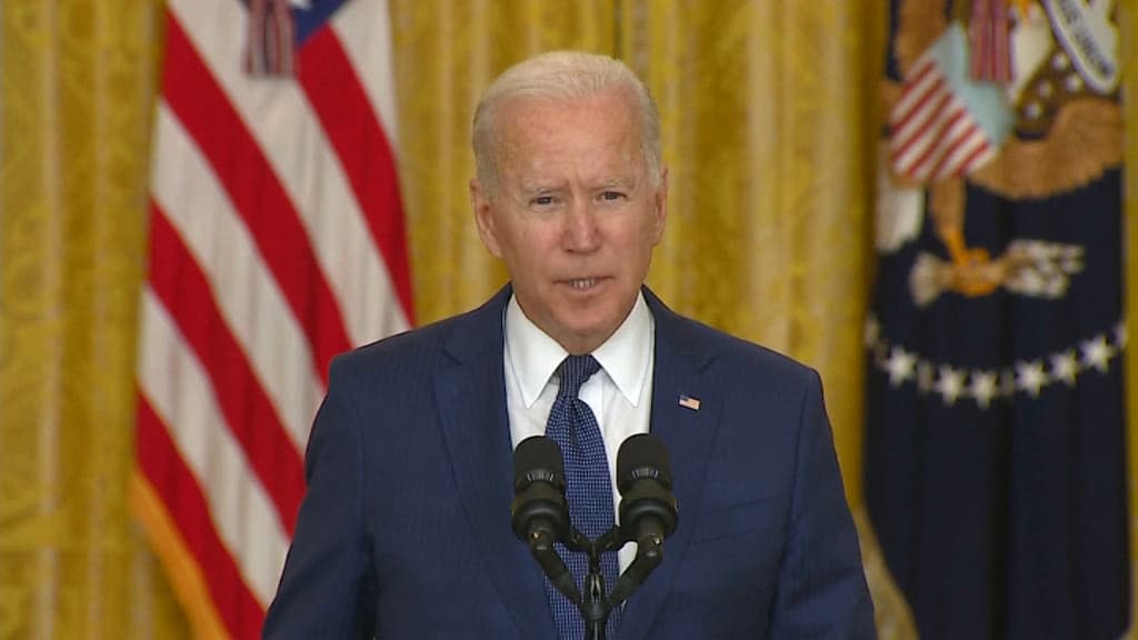 Joe Biden s'adresse aux Américains après le double-attentat à Kaboul. - BFMTV