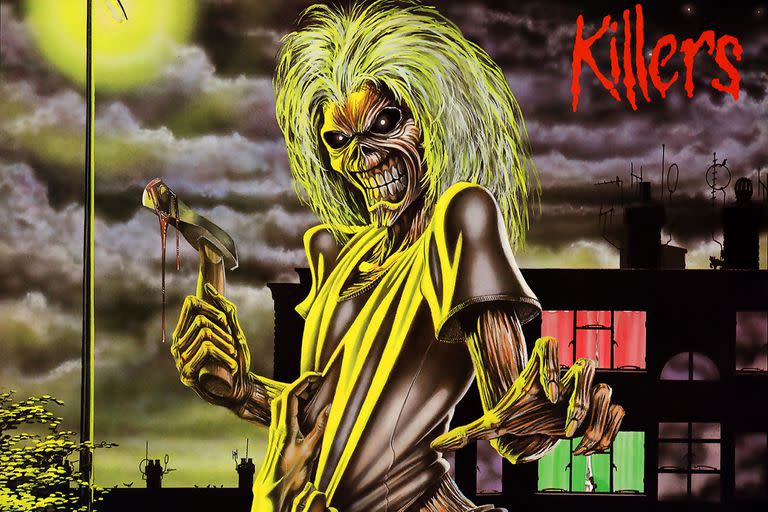 Eddie The Head en la tapa de Killers, de Iron Maiden
