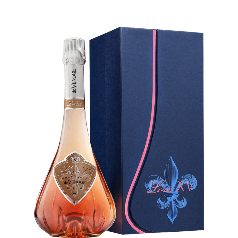 <p><a href="https://go.redirectingat.com?id=74968X1596630&url=https%3A%2F%2Fwww.totalwine.com%2Fwine%2Fchampagne-sparkling-wine%2Fchampagne%2Frose%2Fde-venoge-louis-xv-rose-brut-champagne%2Fp%2F239683750%3Fs%3D1108%26igrules%3Dtrue&sref=https%3A%2F%2Fwww.veranda.com%2Fluxury-lifestyle%2Fentertaining%2Fg36465407%2Frose-champagne-bottles%2F" rel="nofollow noopener" target="_blank" data-ylk="slk:Shop Now;elm:context_link;itc:0;sec:content-canvas" class="link ">Shop Now</a></p><p>De Venoge Louis XV Rose Brut Champagne</p>