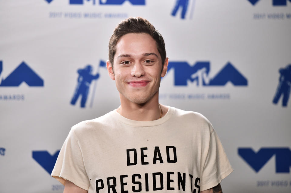 "SNL" star Pete Davidson has been candid about his mental health. (Photo: Alberto E. Rodriguez via Getty Images)