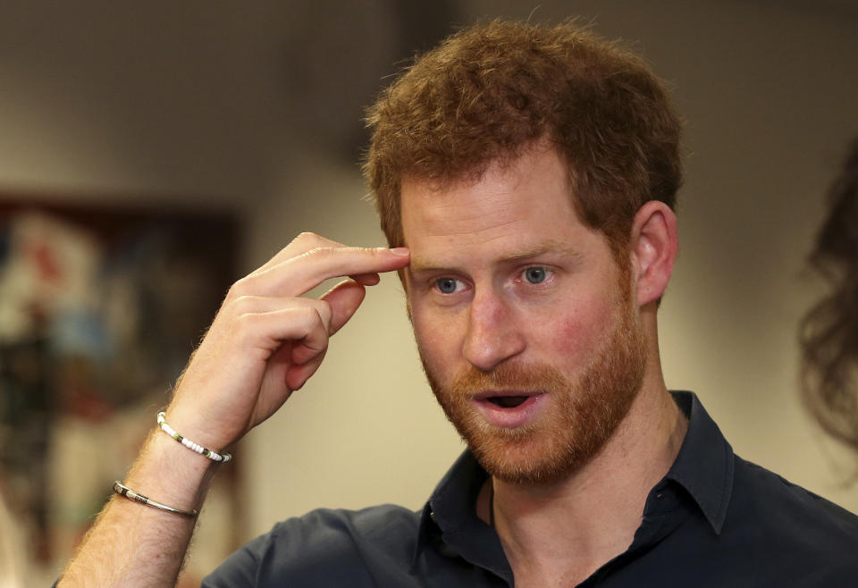 Prince Harry was the first royal to open up about his mental health struggles [Photo: PA]