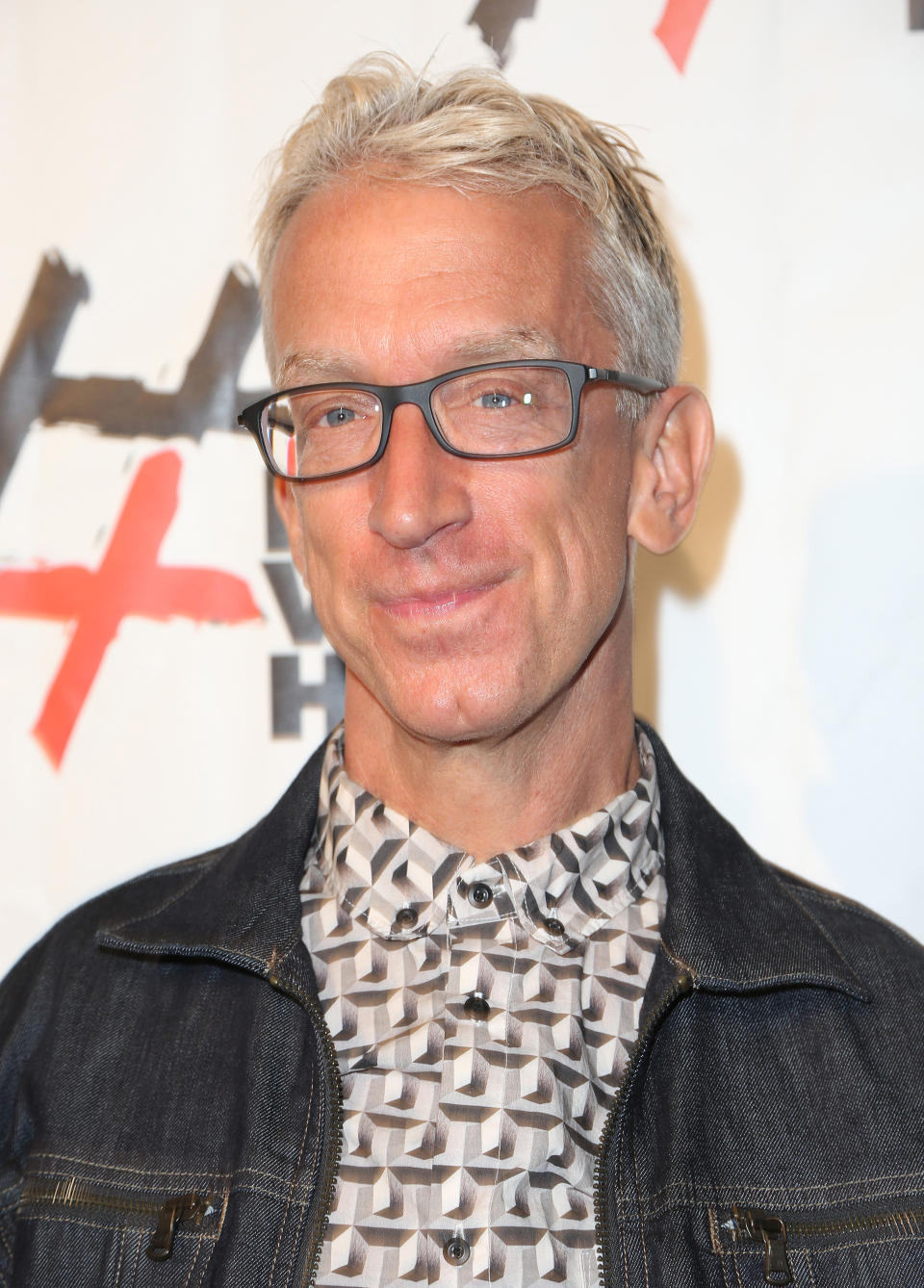 Comedian Andy Dick attends #NotWithHim Event in Los Angeles, on Aug. 19, 2016.