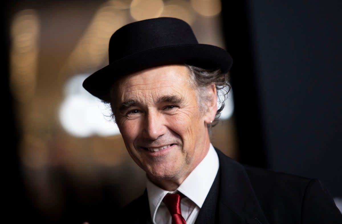 Sir Mark Rylance has opened up about his reluctance to initially get the Covid jab  (AFP via Getty Images)