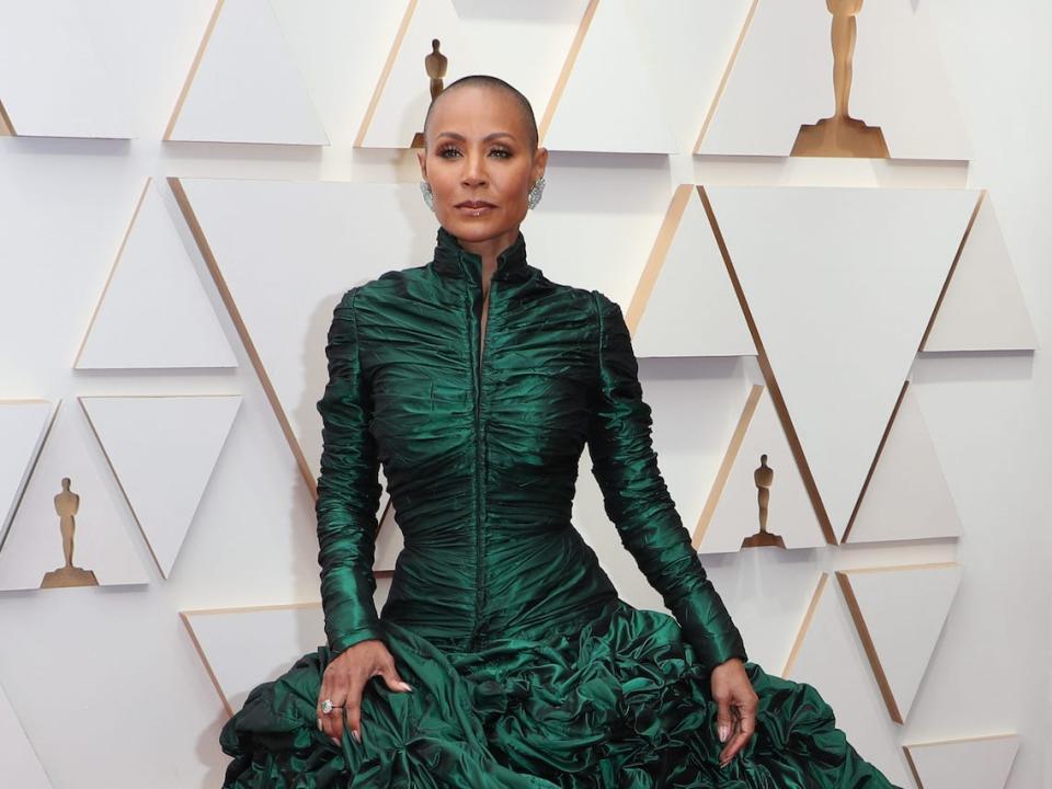 Jada Pinkett Smith at the 2022 Oscars.