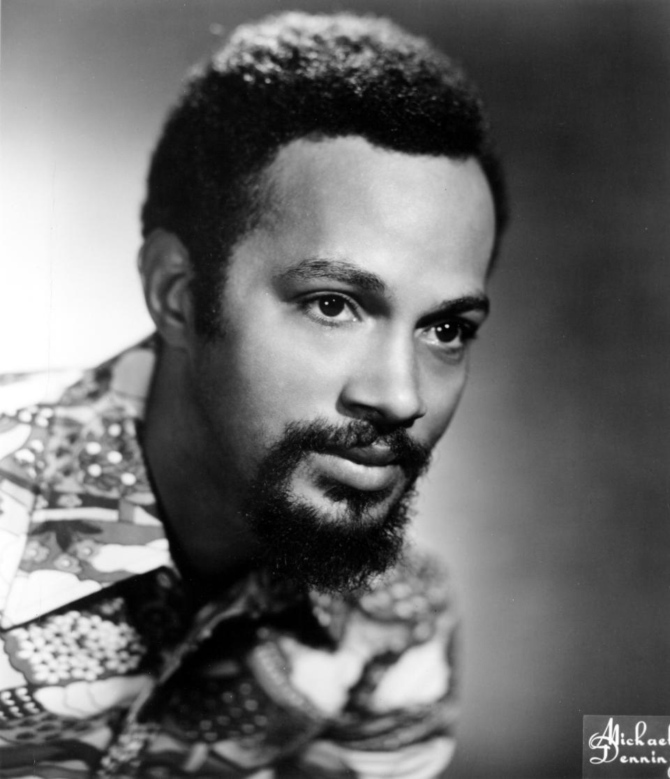 Black and white photograph of Thom Bell.