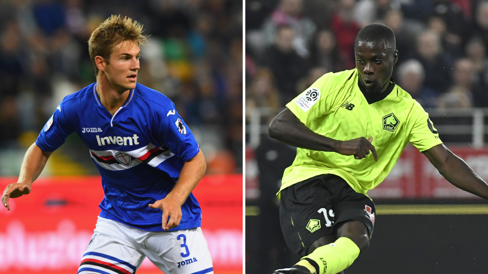 Joachim Andersen and Nicolas Pepe could be on the way to the Premier League.