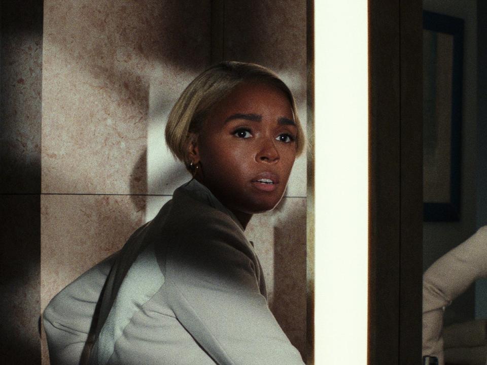 Janelle Monáe as Andi in ‘Glass Onion' (Courtesy of Netflix © 2022)