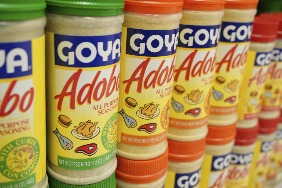 You may be considering tossing all of your Goya products. We've found plenty of other options for adobo and saz&oacute;n.   (Photo: John Nacion/STAR MAX/IPx)