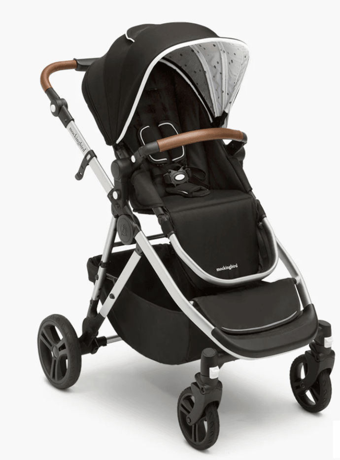 <p>The Mahomes family owns of the fan-favorite Mockingbird Single-to-Double stroller. With the second seat kit (<a href="https://shareasale.com/r.cfm?b=999&u=1279093&m=86599&afftrack=SK--&urllink=hellomockingbird.com%2Fproducts%2F2nd-seat-kit%2331457288290404" rel="nofollow noopener" target="_blank" data-ylk="slk:sold separately;elm:context_link;itc:0;sec:content-canvas" class="link ">sold separately</a>) the genius stroller can be reconfigured to fit another kiddo. It can also easily switch from rear-facing to forward-facing, and it has all the standard features you love: under-the-seat storage, an extendable canopy, and a one-handed fold.</p> <div class="buy-now pmc-product-wrapper // lrv-u-border-b-1 lrv-u-border-color-grey-light lrv-u-padding-b-150 lrv-u-margin-b-2"> <span class="c-span  buy-now__title lrv-u-font-family-secondary lrv-u-font-weight-700 lrv-u-font-size-28 u-font-size-34@tablet lrv-u-line-height-small lrv-u-display-block"> Mockingbird Single-to-Double Stroller</span> <span class="c-span  buy-now__price pmc-product-price lrv-u-font-family-secondary lrv-u-font-size-20 lrv-u-color-grey-dark u-font-size-21@tablet u-letter-spacing-012"> $450</span> <div> <a class="link " href="https://shareasale.com/r.cfm?b=999&u=1279093&m=86599&afftrack=SK--&urllink=hellomockingbird.com%2Fproducts%2Fmockingbird-double-stroller%3F%2331457322631268#donotlink" rel="nofollow noopener" target="_blank" data-ylk="slk:Buy now;elm:context_link;itc:0;sec:content-canvas"> <span class="c-button__inner lrv-u-color-white a-font-secondary-bold-xs lrv-u-text-transform-uppercase u-letter-spacing-015"> Buy now </span> </a> </div> </div>