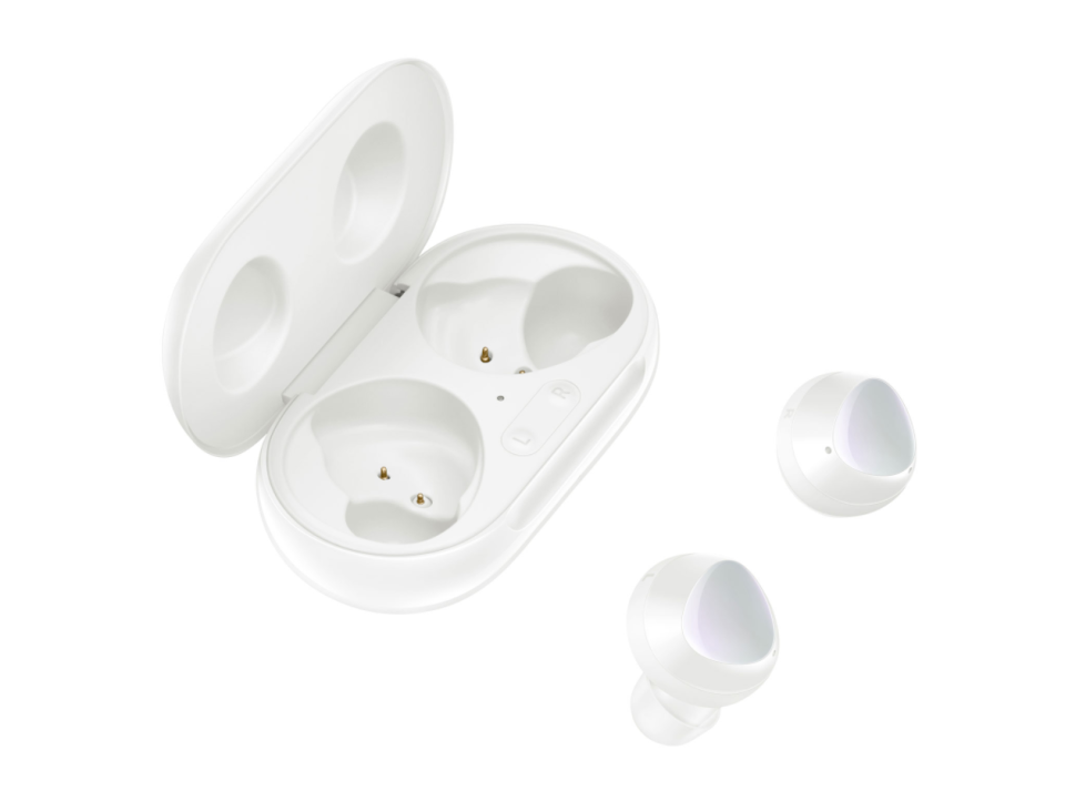 Samsung Galaxy Buds+ (Plus) In-Ear Sound Isolating Truly Wireless Headphones. Image via Best Buy.