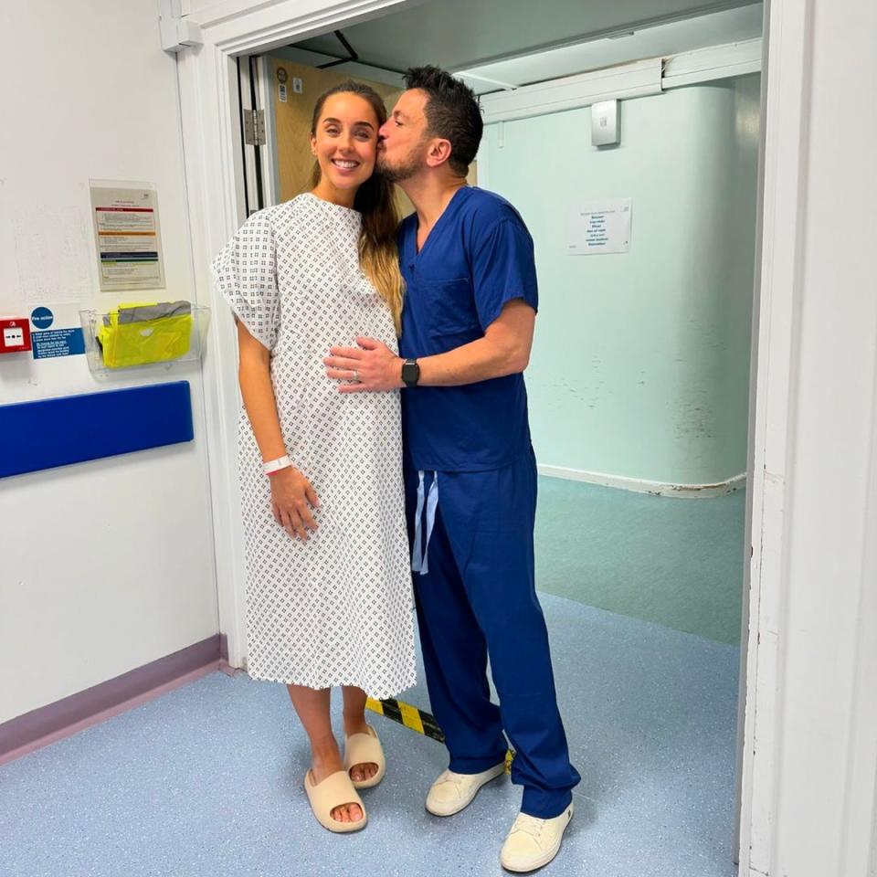 Peter Andre and Emily Macdonagh welcomed their new addition into the world on April 2 (Instagram @peterandre)