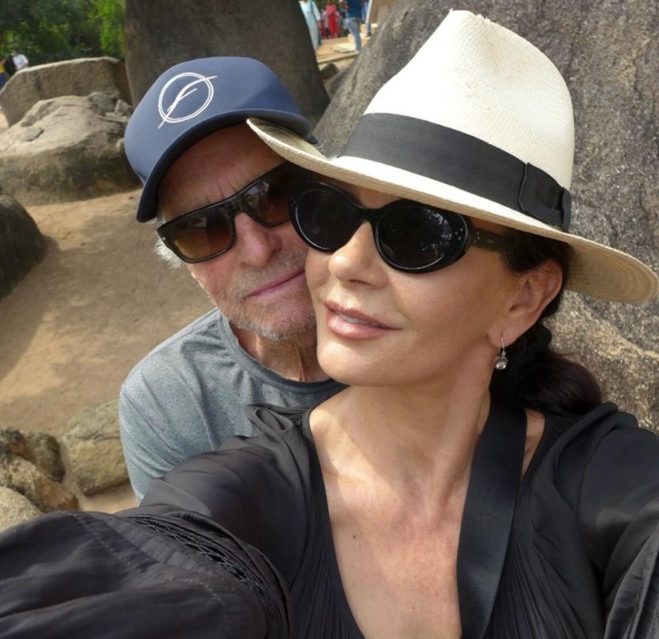 The actor has been married to Zeta-Jones since 2000. Michael Douglas/Instagram