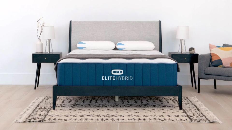 <p><a href="https://go.redirectingat.com?id=74968X1596630&url=https%3A%2F%2Fwww.bearmattress.com%2Fproducts%2Felite-hybrid-mattress&sref=https%3A%2F%2Fwww.goodhousekeeping.com%2Fhome-products%2Fg44675390%2Fbest-luxury-mattress%2F" rel="nofollow noopener" target="_blank" data-ylk="slk:Shop Now;elm:context_link;itc:0;sec:content-canvas" class="link ">Shop Now</a></p><p>Elite Hybrid</p><p>bearmattress.com</p><p>$1373.00</p><span class="copyright">Bear</span>