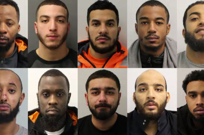 The whole robbery gang was jailed for 141 years after a Flying Squad operation -Credit:MPS