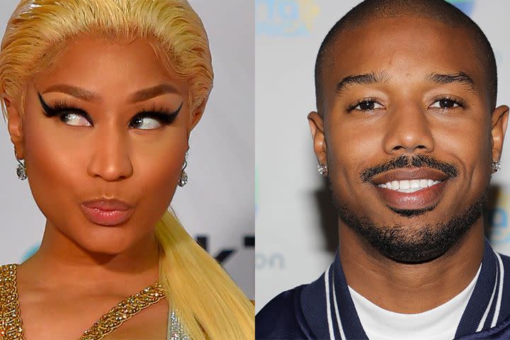 2018 People's Choice Awards: Nicki Minaj Shouts Out Kim Kardashian &  Michael B. Jordan