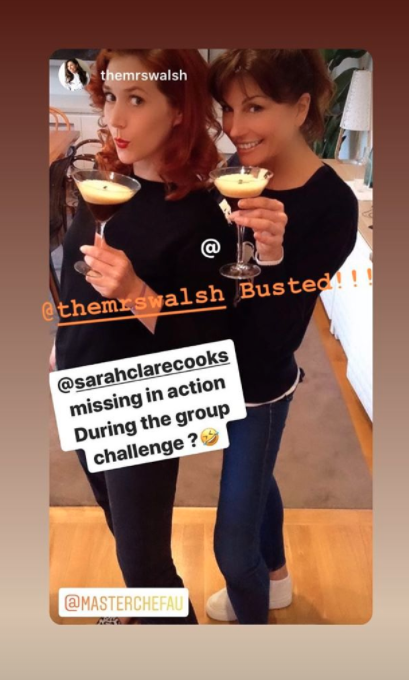 Sarah Clare and Michelle Walsh from 2018 series of MasterChef