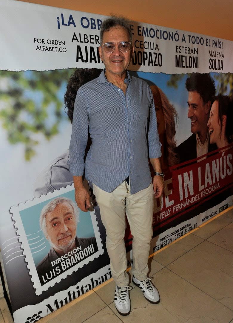 César Bordón también dijo presente en el estreno