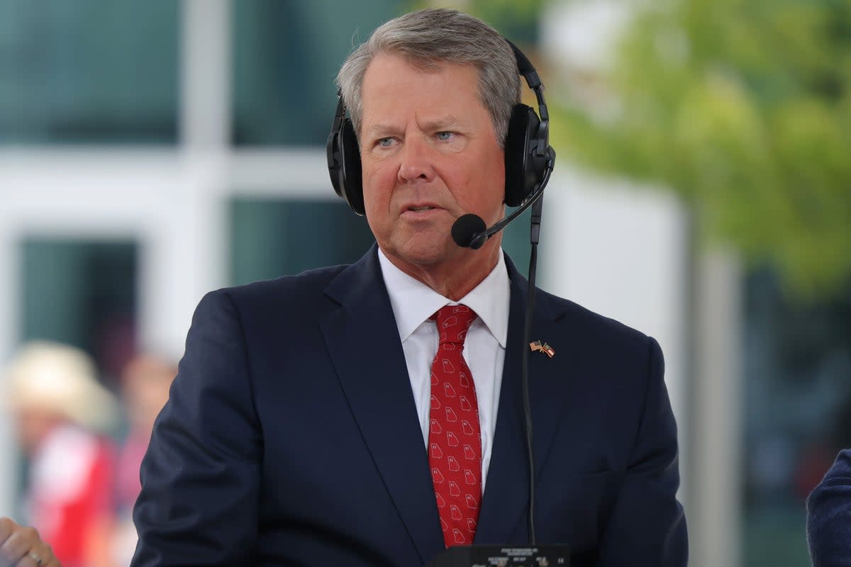 Georgia Governor Brian Kemp has asked his attorney general if he has the power to remove members of the state election board after a coalition of right-wing members passed heavily-criticized rules (Getty Images)