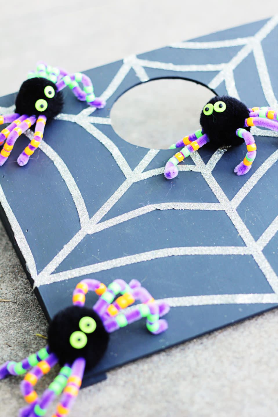 Try DIY Halloween Cornhole