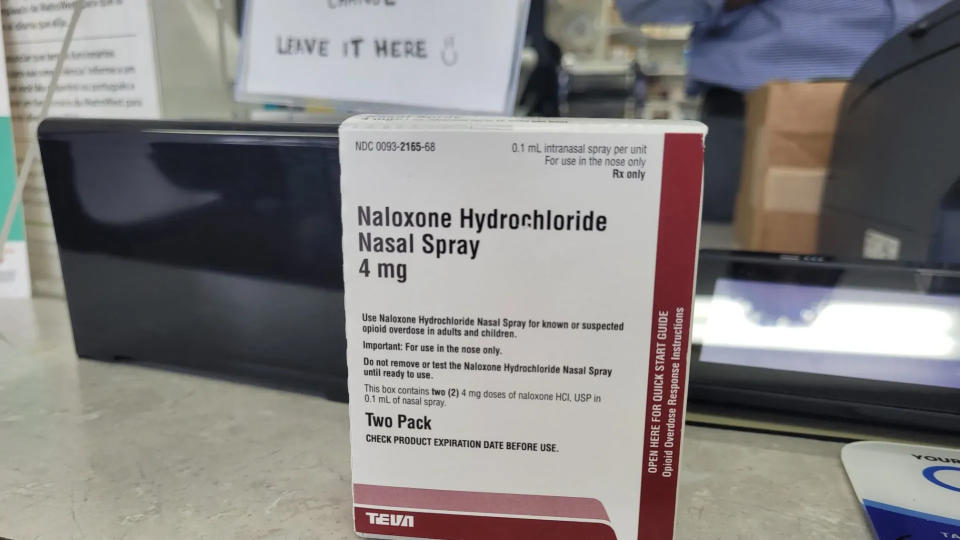 Naloxone is a medication approved by the Food and Drug Administration that's designed to rapidly reverse opioid overdose.