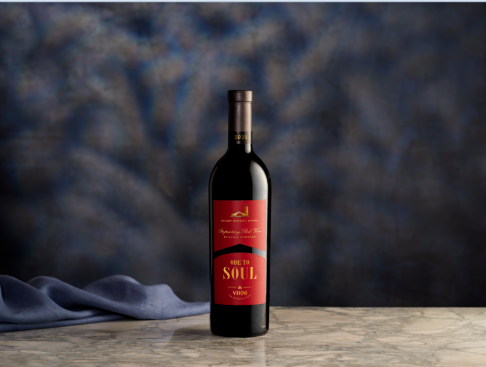 Ode to Soul, the first release of the collaboration between VII(N) The Seventh Estate and Robert Mondavi Winery<p>Photo by Maya Barkai, courtesy of VII(N) The Seventh Estate and Robert Mondavi Winery</p>