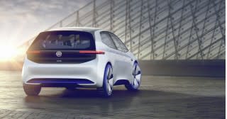 Volkswagen ID electric car concept, 2016 Paris auto show