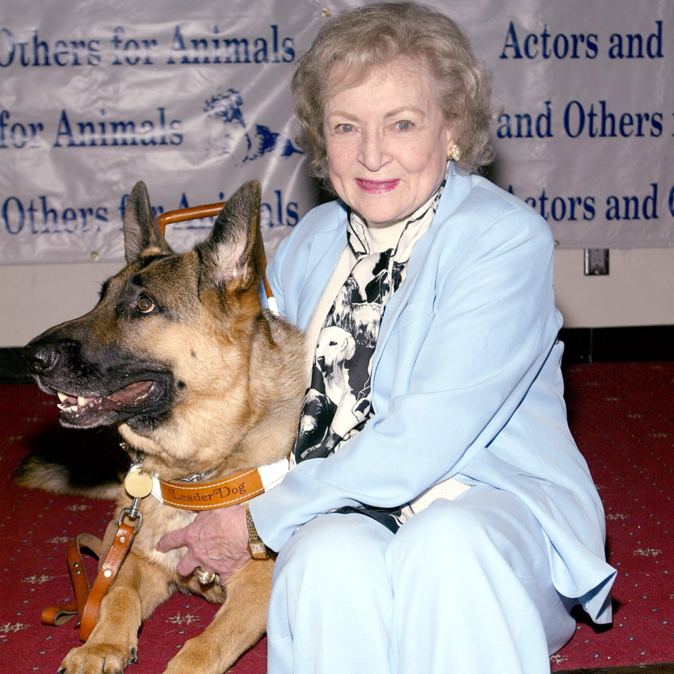 23 Pictures Of Betty White With Puppies To Brighten Your Day