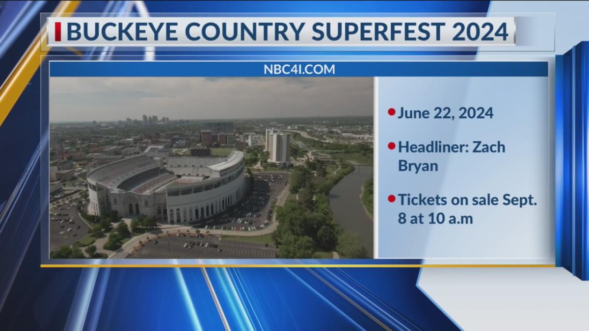 Zach Bryan announced as headliner for 2024 Buckeye Country Superfest