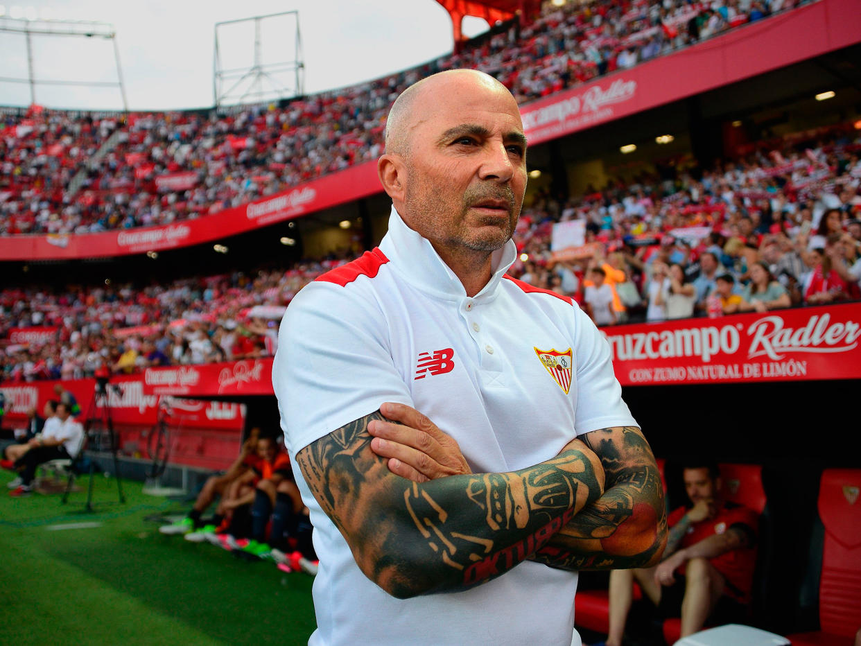 Jorge Sampaoli is set to return to his homeland to take charge of the national team: Getty
