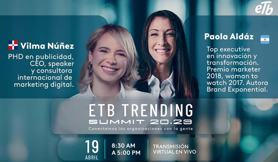 El próximo miércoles 19 de abril se desarrollará en Bogotá el ETB Trending Summit 2023 en la capital de Colombia. Imagen: Impacto TIC.