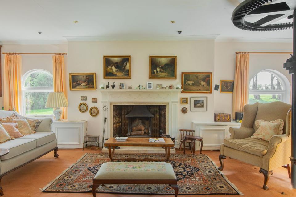 Country feel: the five-bedroom house is packed with character (Savills)