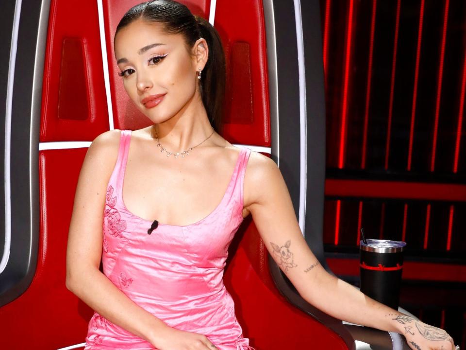 ariana grande the voice