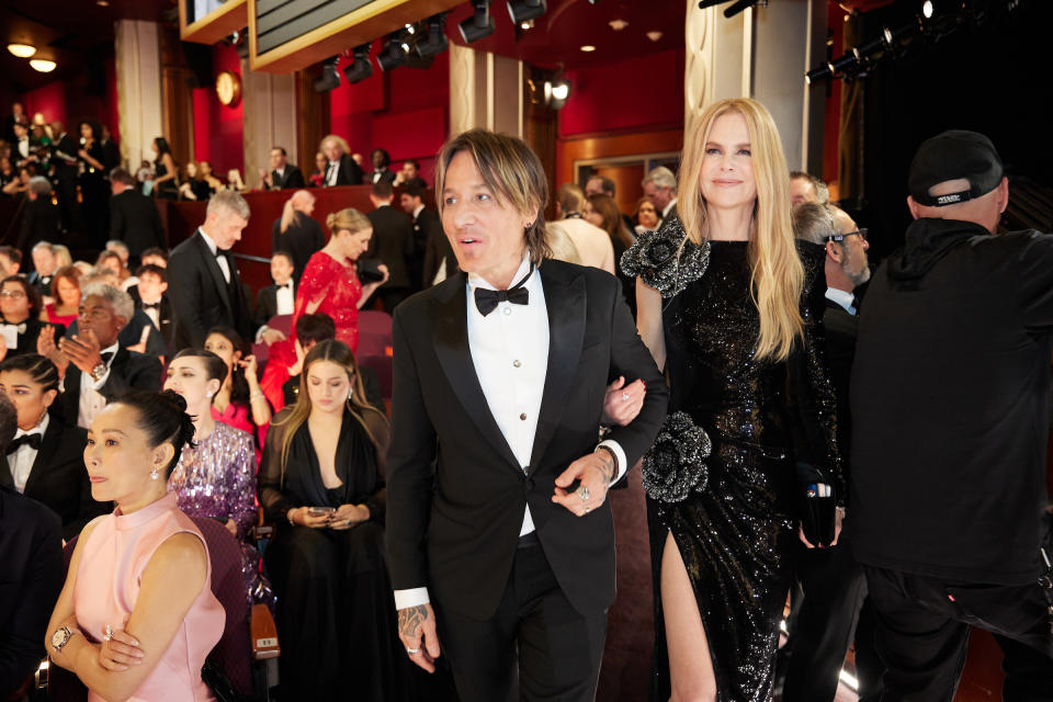 <br><strong>Keith Urban</strong><br><br>Pictured here with his wife, Nicole Kidman, during the live ABC telecast of the 95th Oscars at the Dolby® Theatre, country singer Keith Urban sat along Randy Jackson for his final season on <em>American Idol</em> in 2013. He joined the show in 2012 with Mariah Carey and Nicki Minaj, and he stayed through Season 15.
