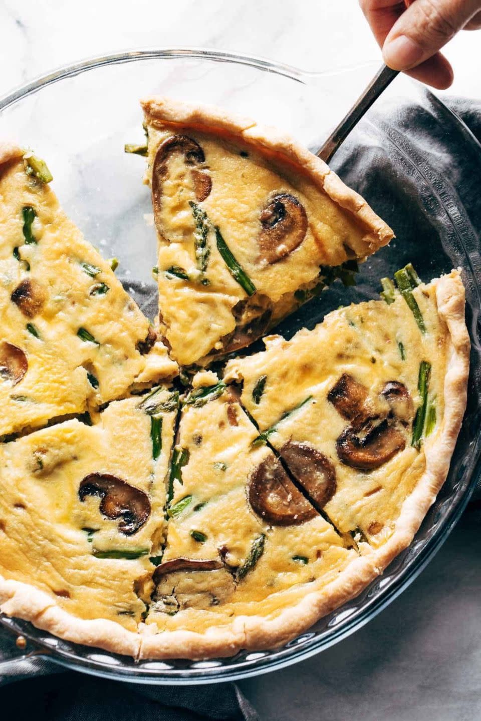 quiche recipes springy vegetable quiche