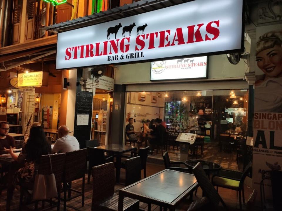 Stirling Steaks - East Coast outlet storefront