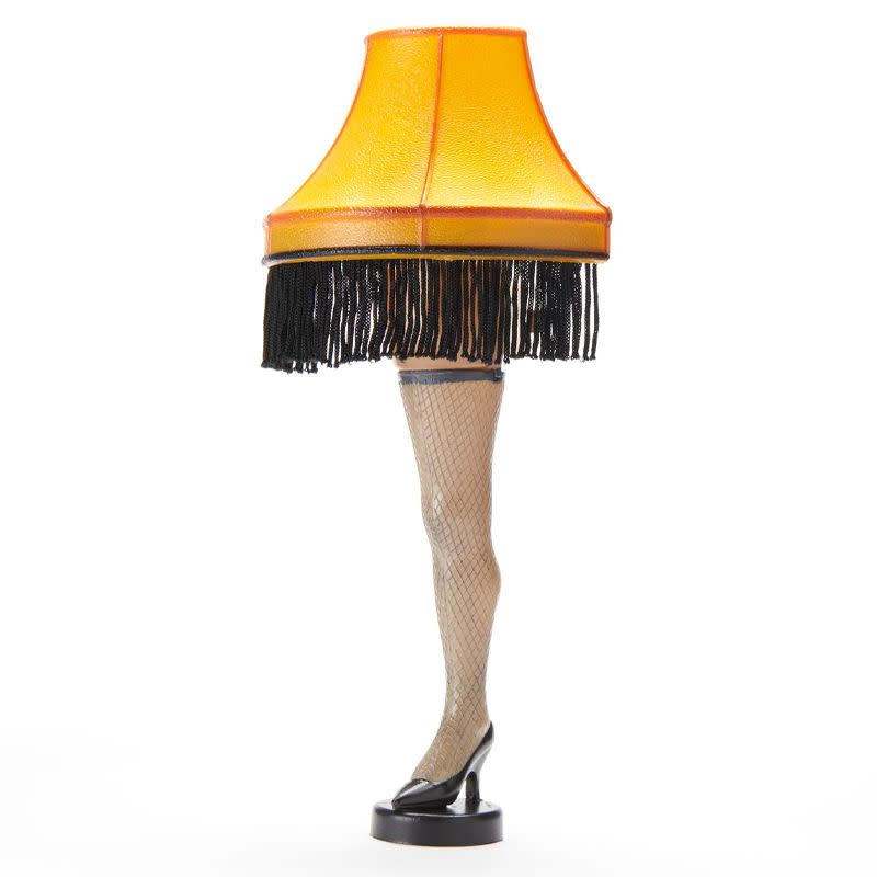 <p><a href="https://www.amazon.com/NECA-40054-Leg-Lamp-Nightlight/dp/B0010ZZMKC/ref=sr_1_2?keywords=A+Christmas+Story+Leg+Lamp+Night+Light&qid=1697551414&sr=8-2&tag=syn-yahoo-20&ascsubtag=%5Bartid%7C10054.g.12222340%5Bsrc%7Cyahoo-us" rel="nofollow noopener" target="_blank" data-ylk="slk:Shop Now;elm:context_link;itc:0;sec:content-canvas" class="link ">Shop Now</a></p><p>'A Christmas Story' Leg Lamp Nightlight</p><p>$17.99</p>