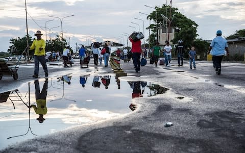 The border crossing at Maicao - Credit: Glenna Gordon/Save the Children