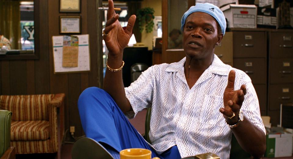 Samuel L Jackson in Jackie Brown (credit: Miramax)