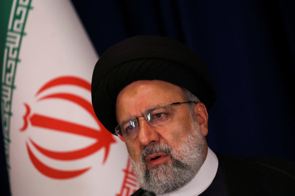 Iranian President Ebrahim Raisi (REUTERS)