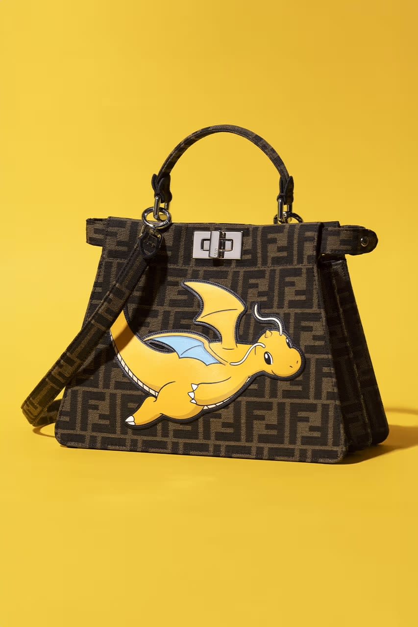 Fendi x Frgmt x Pokémon聯名系列1月登場！啟暴龍Peekaboo手袋、迷你龍Baguette...時尚小精靈訓練員準備出擊