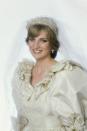 <p><strong>Wedding date: </strong>July 29, 1981</p><p><strong>Wedding tiara: </strong><a href="https://www.townandcountrymag.com/society/tradition/g10239753/princess-diana-life-in-pictures/" rel="nofollow noopener" target="_blank" data-ylk="slk:Princess Diana wore;elm:context_link;itc:0;sec:content-canvas" class="link ">Princess Diana wore</a> her family tiara, the Spencer tiara, <a href="https://www.townandcountrymag.com/the-scene/weddings/a18205641/princess-diana-prince-charles-wedding/" rel="nofollow noopener" target="_blank" data-ylk="slk:when she married Prince Charles;elm:context_link;itc:0;sec:content-canvas" class="link ">when she married Prince Charles</a>. A combination of many pieces of jewelry, the center of the tiara was a gift from Lady Sarah Spencer to Cynthia Spencer, Countess Spencer on her wedding day in 1919. It was remounted with new elements made by Garrard in 1937. <a href="https://www.townandcountrymag.com/society/tradition/a12138504/princess-diana-sisters-lady-sarah-mccorquodale-jane-fellowes/" rel="nofollow noopener" target="_blank" data-ylk="slk:Diana's sisters, Lady Sarah and Jane,;elm:context_link;itc:0;sec:content-canvas" class="link ">Diana's sisters, Lady Sarah and Jane,</a> also wore the tiara on their wedding days, as did Victoria Lockwood, who married Diana's brother Charles in 1989, <a href="http://people.com/royals/princess-dianas-spencer-tiara-history-and-photos/" rel="nofollow noopener" target="_blank" data-ylk="slk:People reports.;elm:context_link;itc:0;sec:content-canvas" class="link "><em>People</em> reports.</a><br></p>
