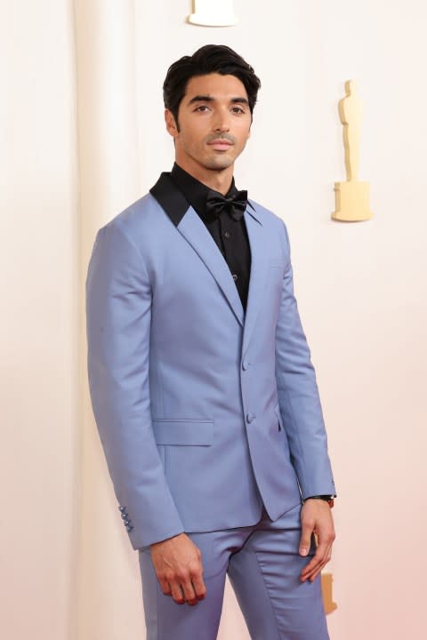 HOLLYWOOD, CALIFORNIA – MARCH 10: Taylor Zakhar Perez attends the 96th Annual Academy Awards on March 10, 2024 in Hollywood, California. (Photo by Arturo Holmes/Getty Images)